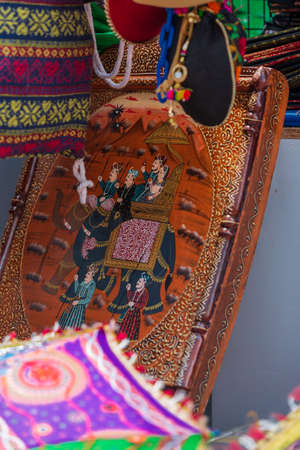 shop in the Little India market in Singapore