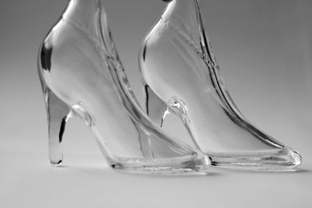 glass bootsの写真素材