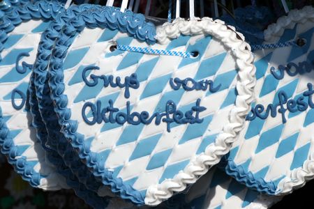 greetings from oktoberfestの写真素材
