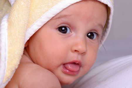 cute baby girl の写真素材