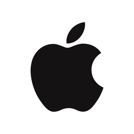 Apple vector iconのイラスト素材