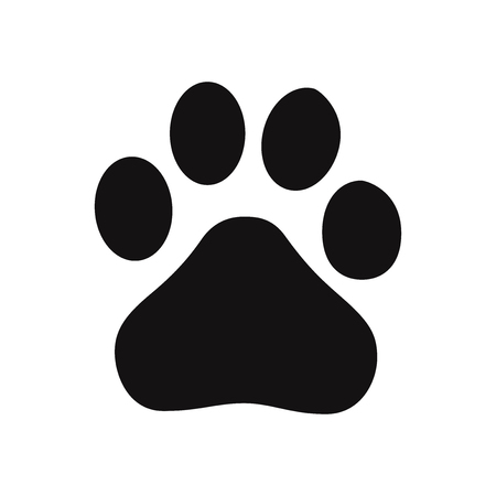 Paw vector iconのイラスト素材