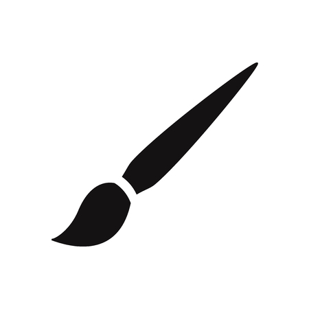 Artistic brush vector iconのイラスト素材