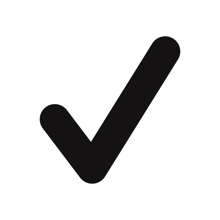Check mark vector iconのイラスト素材