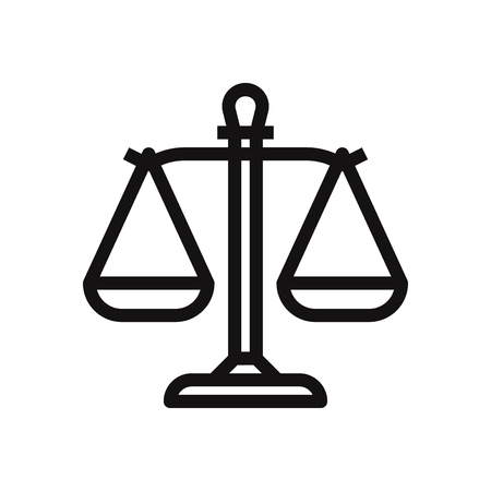 Balance vector iconのイラスト素材
