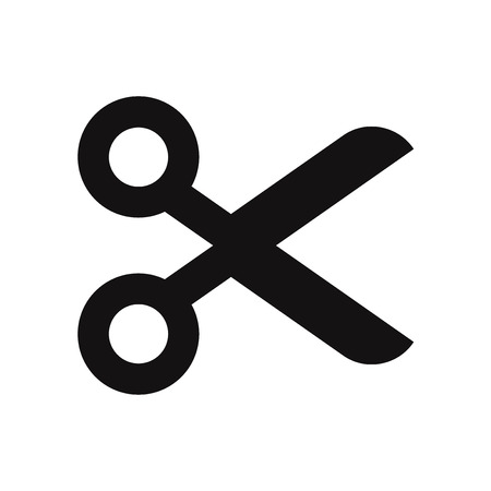 Scissors icon vectorのイラスト素材