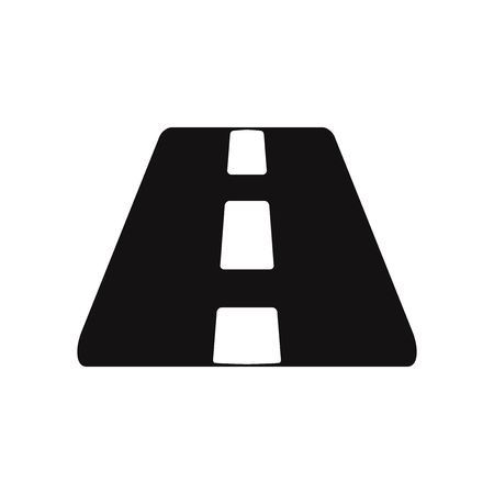 Road perspective icon vectorのイラスト素材