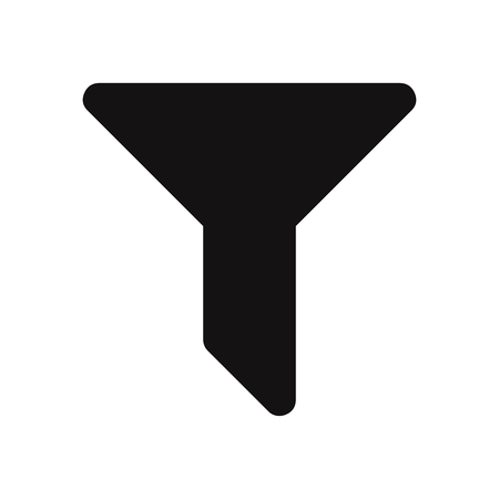 Filter vector iconのイラスト素材