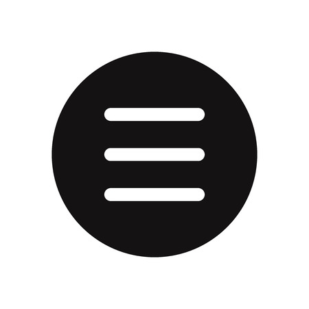 Menu icon vector illustrationのイラスト素材