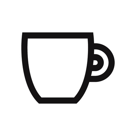 Cup vector iconのイラスト素材