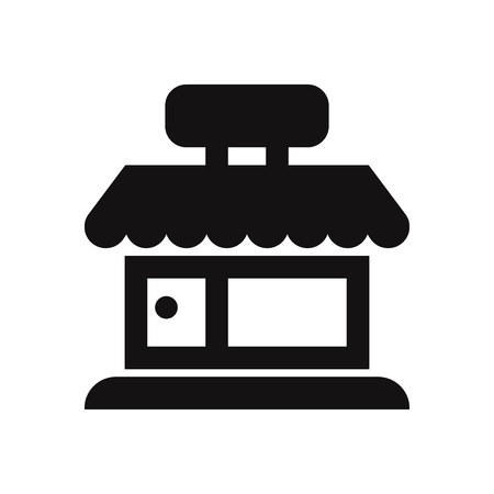 Store icon vectorのイラスト素材