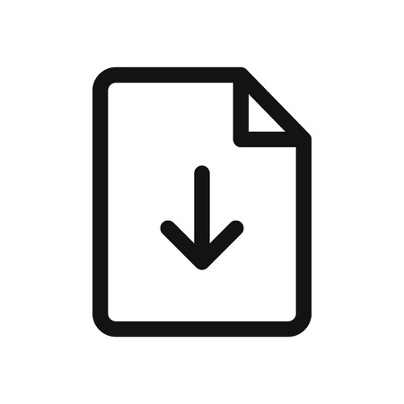 Download vector iconのイラスト素材