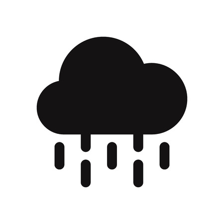 Rain icon vectorのイラスト素材