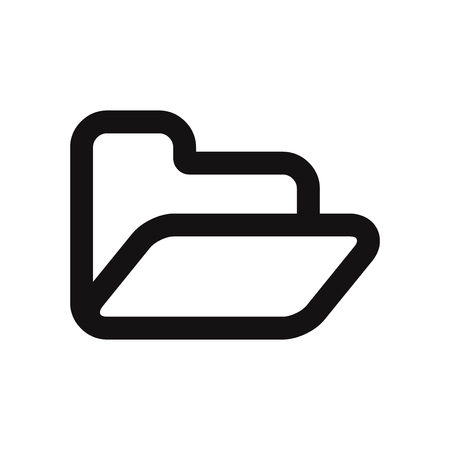 Folder icon vector illustrationのイラスト素材