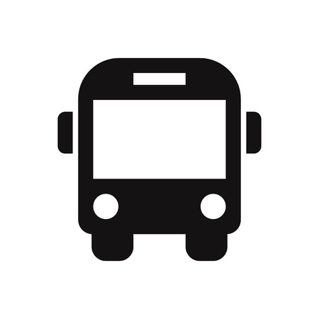 Bus vector iconのイラスト素材