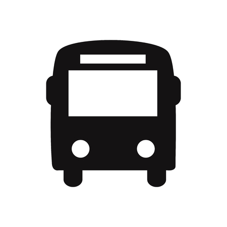 Bus vector iconのイラスト素材