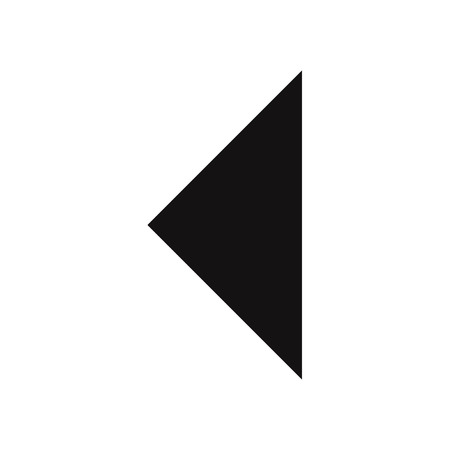 Left arrow vector iconのイラスト素材