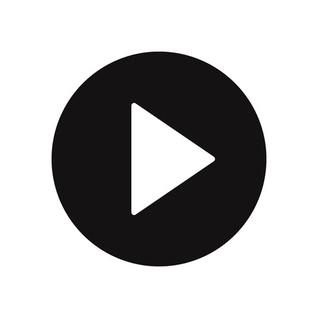 Play button icon vector illustrationのイラスト素材