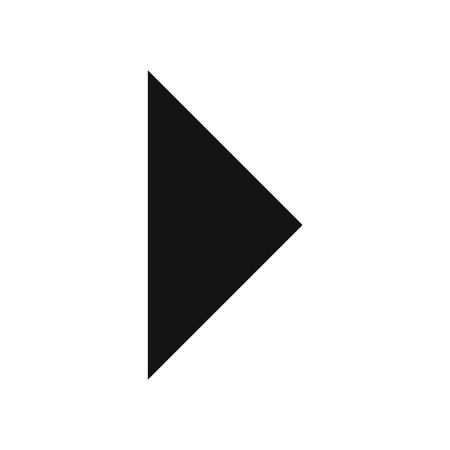 Right arrow vector iconのイラスト素材