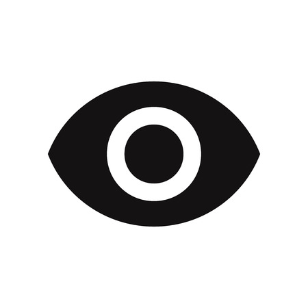 Eye vector iconのイラスト素材