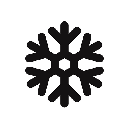 Snowflake vector iconのイラスト素材