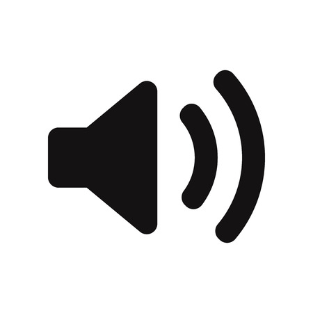 Speaker icon vectorのイラスト素材