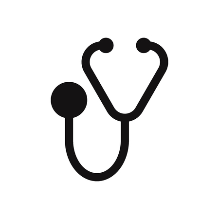 Stethoscope vector iconのイラスト素材