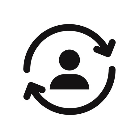 Support vector iconのイラスト素材