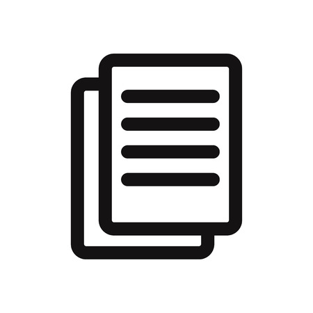 Text documents iconのイラスト素材