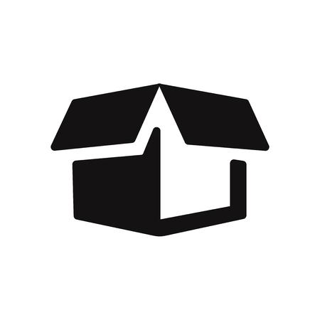 Delivery package vector iconのイラスト素材