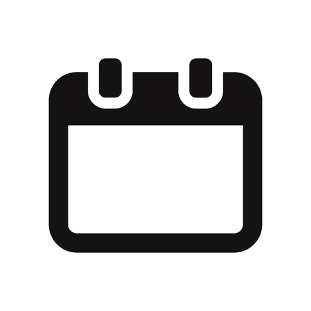 Calendar vector iconのイラスト素材