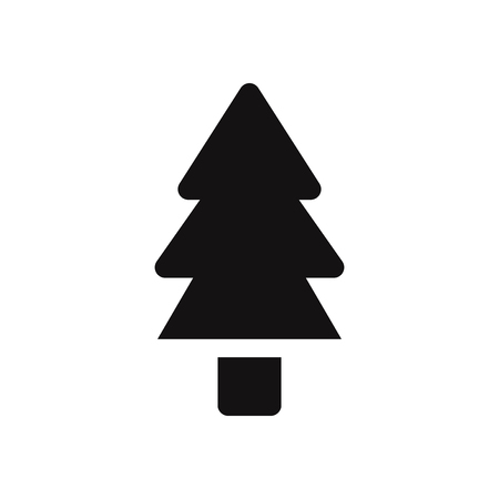 Pine vector iconのイラスト素材