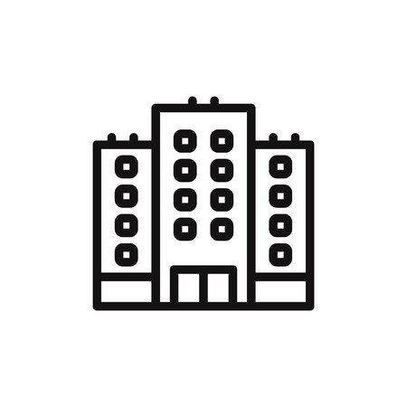 Building vector iconのイラスト素材