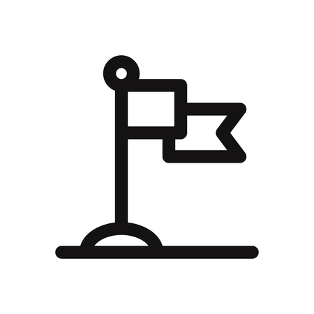 Landmark vector iconのイラスト素材