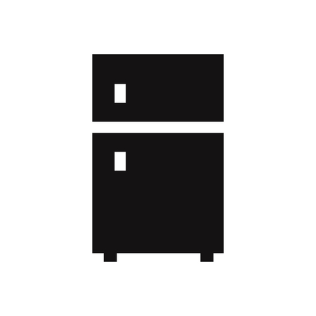 Fridge vector icon. Refrigerator,freezer symbol.のイラスト素材
