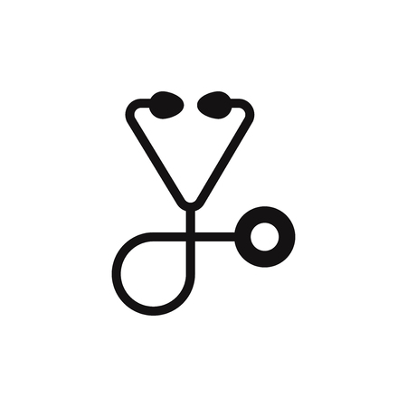 Stethoscope vector iconのイラスト素材