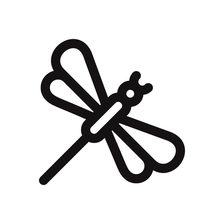 Dragonfly vector iconのイラスト素材
