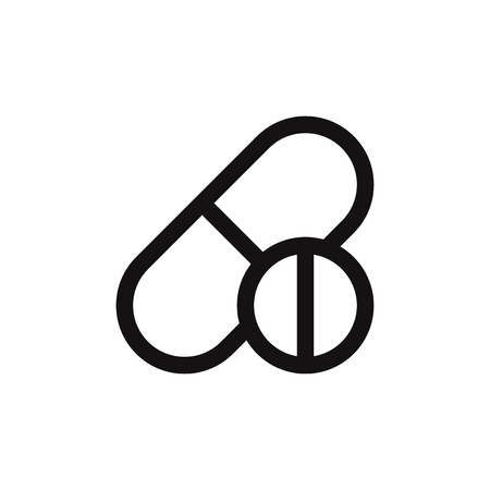 Drugs vector iconのイラスト素材