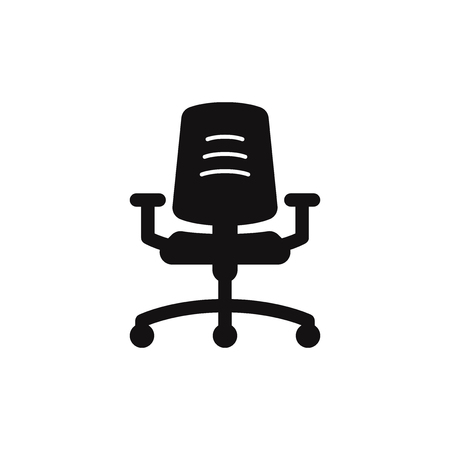 Office chair vector iconのイラスト素材