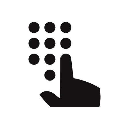 Enter password vector iconのイラスト素材