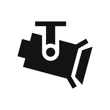Spotlight vector iconのイラスト素材