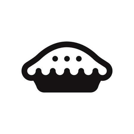 Pie vector iconのイラスト素材