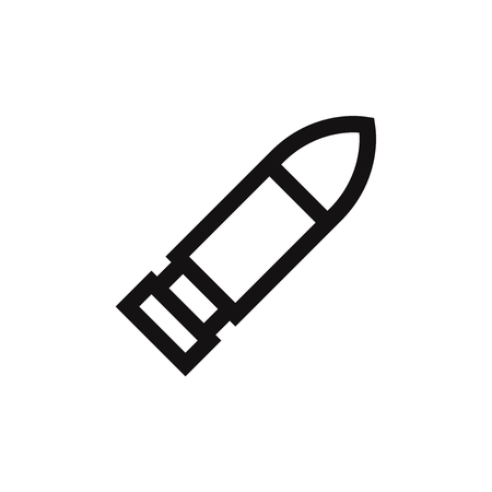 Bullet vector iconのイラスト素材