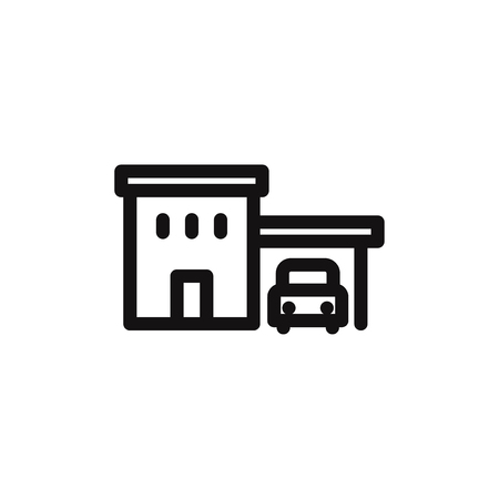 House vector iconのイラスト素材