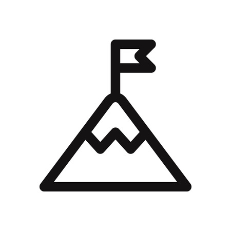 Top vector iconのイラスト素材