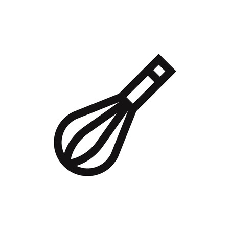 Whisk vector iconのイラスト素材