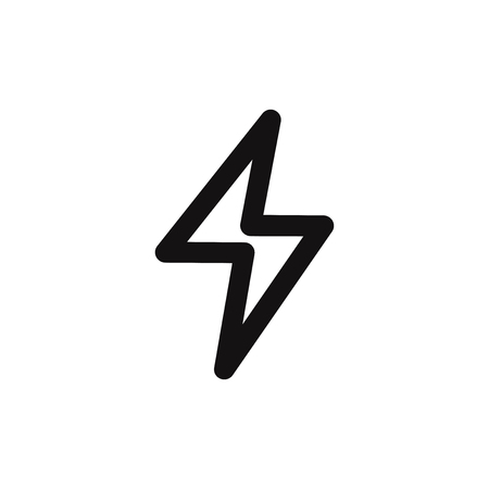 Lightning vector iconのイラスト素材