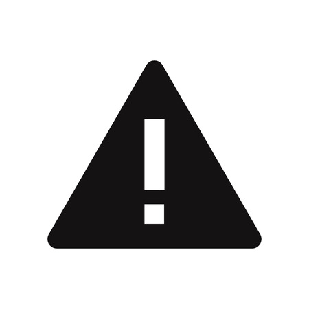 Warning vector iconのイラスト素材