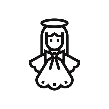 Angel vector iconのイラスト素材