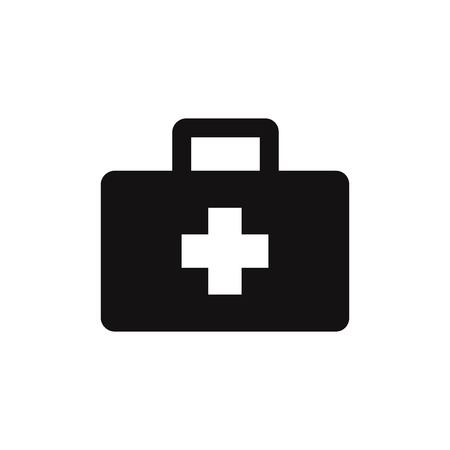 First aid kit vector iconのイラスト素材